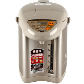 象印日本原装进口3L不锈钢微电脑电热水瓶电烧水壶CD-JUH30C-CT