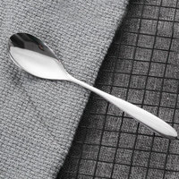 研牌 304不锈钢勺子 儿童勺 日式风格餐勺 1715-304