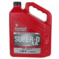 康度（Kendall）美国原装进口 SUPER-DXA柴机油 15W-40 CK-4级 3.785L 汽车用品