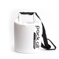 pack all 美国pack all游泳包健身包沙滩收纳户外相机漂流袋男女运动包 5L 白色