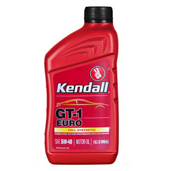 康度 (Kendall) 美国原装进口 钛流体欧标 全合成机油 5W-40 SN级 946ML 汽车用品 *4件