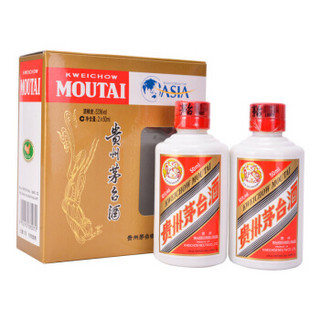 MOUTAI 茅台 酱香型白酒 53度 50ml*2瓶 组合装