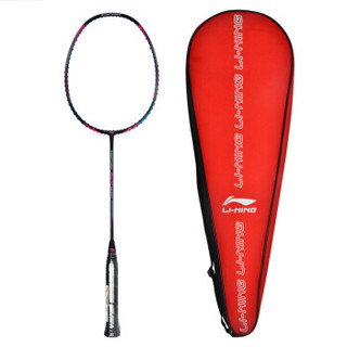 李宁 LI-NING 全碳素羽毛球拍单拍Turbocharging9II TD男女比赛超轻羽毛球拍 AYPM316-1 黑蓝