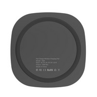 欧克士 OKSJ苹果X无线充电器iPhone8/8P安卓手机小米MIX2S三星S9/8/7/6 edge通用 7.5W/10W双频大功率 金色