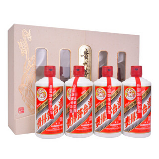 MOUTAI 茅台 酱香型白酒 53度 500ml*4瓶 组合装