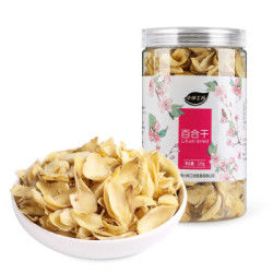 小钟工坊 百合干 220g *5件