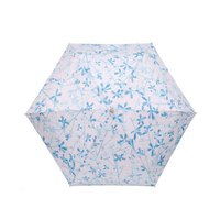 玛丽亚.古琦（MARJA KURKI）五折晴雨伞 超轻迷你晴雨两用女士彩胶手动遮阳伞 星光点点9BB255430 蓝