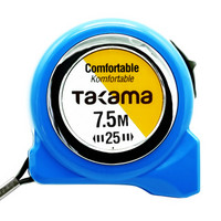 takama 201075 7.5M公制钢卷尺伸缩双色尺测量工具