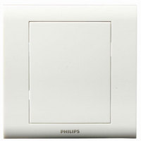 飞利浦（PHILIPS）P5白色开关面板白色暗盒盖板空白面板