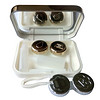eyekan（世纪凯达）隐形眼镜盒 伴侣盒 双联盒 护理盒K1522 土豪金