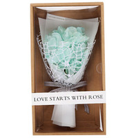 Beginning 初朵 蓝色永生花绣球花束礼盒保鲜花速递520情人节鲜花礼物生日礼物送女生送女友