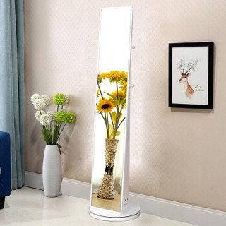 华恺之星 穿衣镜子 HK801 白色 玻璃 160*40cm