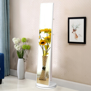 华恺之星 穿衣镜子 HK801 白色 玻璃 160*40cm