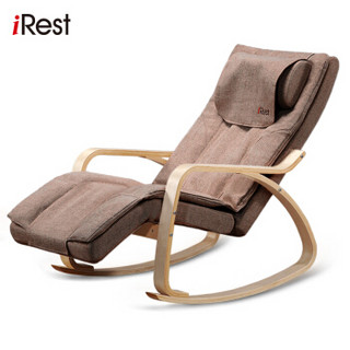 艾力斯特（Irest）按摩椅 全身家用多功能电动摇摇椅休闲按摩沙发椅 B08 咖啡色 厂送 精选推荐