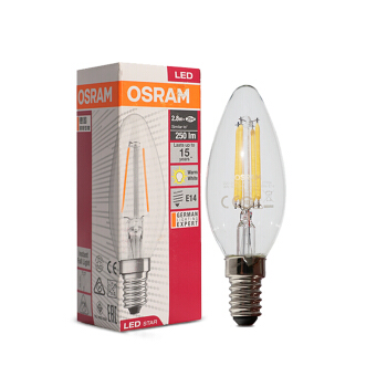 OSRAM/欧司朗 LED灯泡 CLB40?4W/827E14 4W 黄光