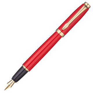 HERO 英雄 红丽雅铱金钢笔墨水笔F尖 慢语系列