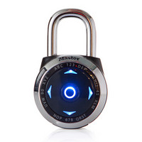 玛斯特（Master Lock）电子方向密码锁1500eXD美国原产LED健身房储物柜挂锁黑色