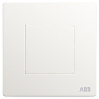 ABB 开关插座面板 空白面板 轩致系列 白色 AF504