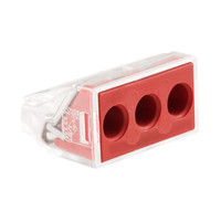 万可(wago)接线端子 三孔硬线连接器 10只装773-173