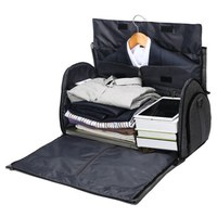 SVVISSGEM 旅行包 西装收纳袋 男商务出差手提单肩背包可折叠正装西服包 SA-9967 灰色