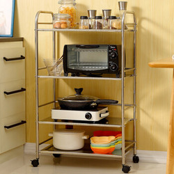 美厨（maxcook）厨房置物架 不锈钢四层60*35*100cm MCWA698+凑单品