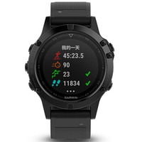 佳明（GARMIN）fenix5DLC飞耐时5DLC光学心率GPS多功能北斗三星定位登山跑步智能运动表游泳户外腕表