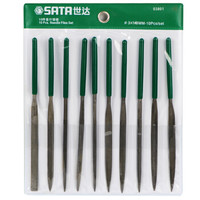 世达(SATA) 03801十件套什锦锉3X140MM多功能修整锉刀