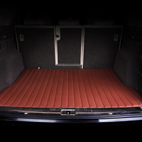 后备箱垫专用于宝马奥迪奔驰特斯拉大众无异味定制-荣耀棕色尾垫