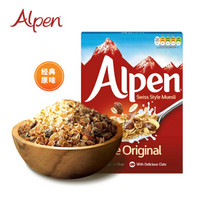 英国进口 维多麦Weetabix 水果燕麦片 欧倍Alpen（原味）625g 瑞士风味营养早餐 即食冲调麦片