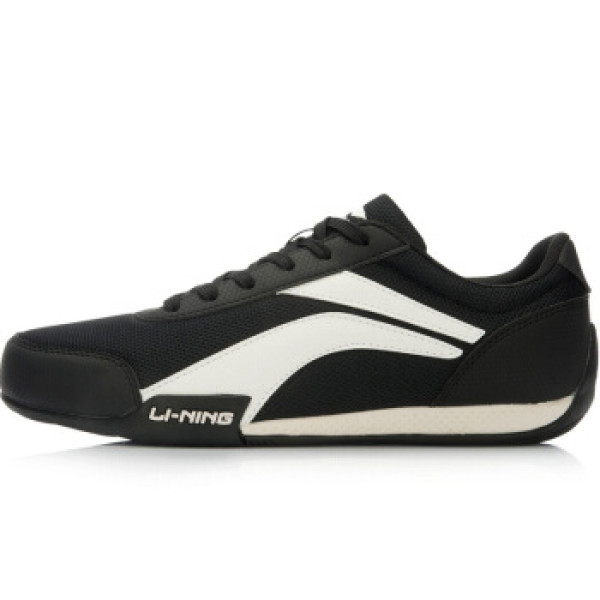 商品li-ning 李宁 alcl061-2 运动生活系列 男子经典休闲鞋 黑/米白