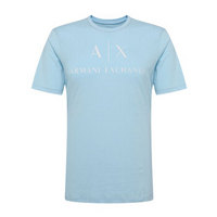 ARMANI EXCHANGE阿玛尼奢侈品男士短袖针织T恤衫8NZTCJ-ZJH4Z BLUE1521 L