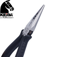 马牌(KEIBA)进口多用途电工尖嘴钳 SR-346S 不锈合金轴环 剥线钳 压端子钳 6寸尖咀钳 150mm