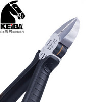 马牌（KEIBA）进口电工斜口钳SR-206不锈合金轴斜嘴钳 斜咀钳 电工钳6寸150mm