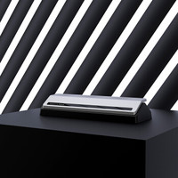 卡莱饰 TITA MINI汽车隐藏式临时停车牌电话牌 路边临时停车挪车号码卡牌 精致小巧汽车用品 流光银色