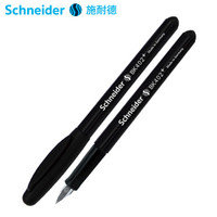 施耐德(Schneider)钢笔德国进口男女学生用成人练字笔签字笔墨水笔EF尖BK402+黑色单支装
