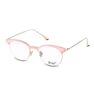 帕莎 Prsr 护目镜电脑专用 防蓝光眼镜 办公游戏平光电竞眼镜女款PT66103-032透明粉