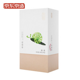 京东京造 洞庭碧螺春茶叶 茶叶礼盒 绿茶 2018春茶 96g （24包）