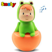 法国Smoby婴幼儿不倒翁玩具  宝宝摇铃玩具3-6-12个月 启蒙早教益智玩具 青蛙周岁礼物