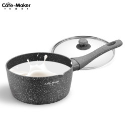 C&M CATE-MAKER 卡特马克 麦饭石奶锅