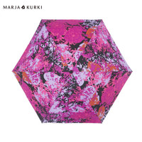 玛丽亚.古琦（玛丽亚古琦 MARJA KURKI）五折伞 超轻迷你晴雨两用彩胶折叠口袋系列遮阳伞女 森林之夏天 9DD255226 紫色
