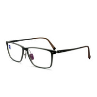 蔡司眼镜（Zeiss Eyewear）男女款 全框深灰色 眼镜框眼镜架 ZS-75001-F220 57MM