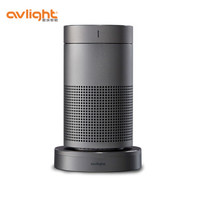 爱浪(Avlight)小爱A1智能影音伴侣 wifi音响 hifi音箱遥控家庭影院 深灰色