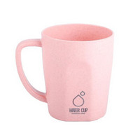 JAJALIN加加林 家用漱口杯情侣牙刷杯刷牙杯子创意简约牙缸杯韩式旅行洗漱杯 粉色