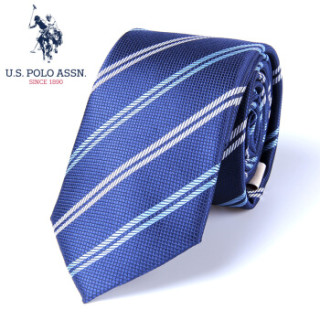 polo assn 男士领带7cm宽商务西装新郎结婚律师领带男休闲百搭焉