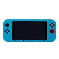 影级（iNSIST）任天堂Switch ns掌上游戏机保护套 一体式硅胶保护壳 防滑防摔主机配件SWITCH-YD蓝色