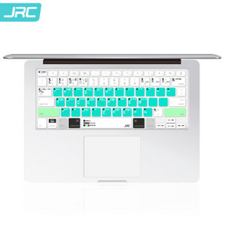 JRC MacBook苹果老款Air13.3(A1369/A1466)笔记本透光键盘膜 Retina13/15英寸硅胶功能保护膜 鸟蛋绿