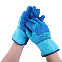 柯帝士园艺手套防刺儿童手套1双装  家用种植工具 耐磨耐脏防滑劳保 种菜种花手套