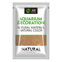 汉洋（HANYANG）天然黄河沙 黄沙 鱼缸沙 鱼缸水族箱造景底砂 细沙 水族园艺绿植装饰白沙子 黄金沙1000克