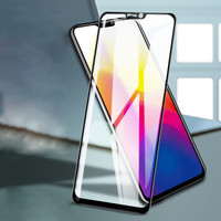 依斯卡(ESK) VIVO X21/Z1钢化膜 曲面全屏全覆盖 隐形不顶壳 X21手机膜 屏幕保护防爆淡指纹贴膜 JM344黑