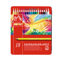 CARAN D'ACHE 凯兰帝 18色水溶性彩色铅笔